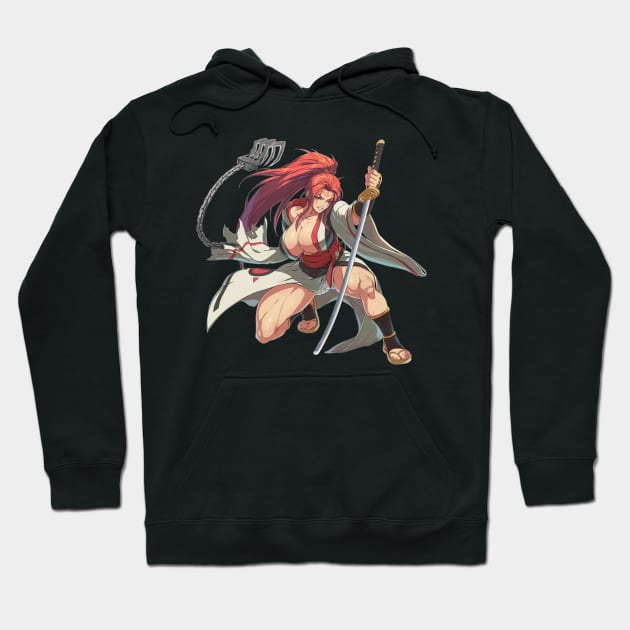 Baiken Guilty Gear Hoodie by abdul rahim